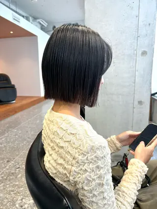 ショート ショートボブ／川崎 子安健太のヘアスタイル