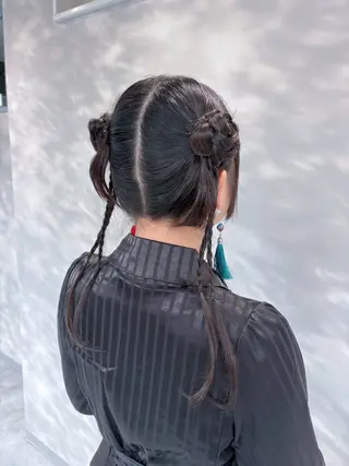 ロング ヘアアレンジ 🫧Maho【浦和】 艶カラー/ヘアメ🫧のヘアスタイル