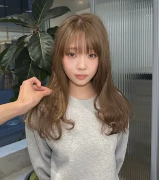 カラー Gallica大名店 saraのヘアスタイル