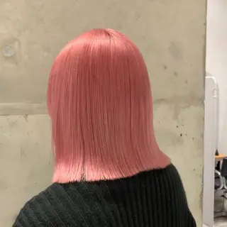 ミディアム カラー れい🫧 ハイトーン特化のヘアスタイル