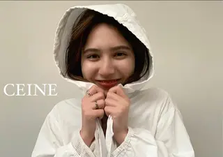 ミディアム カラー パーマ 鈴木 千裕のヘアスタイル