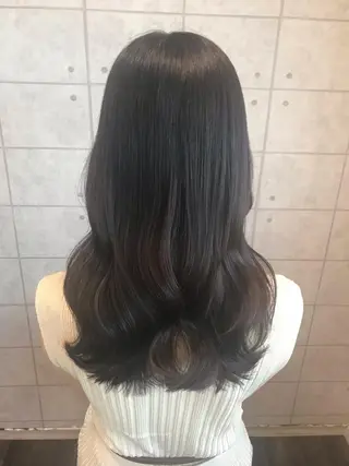ロング カラー 烏丸韓国ヘア🇰🇷 ayaka🎀のヘアスタイル