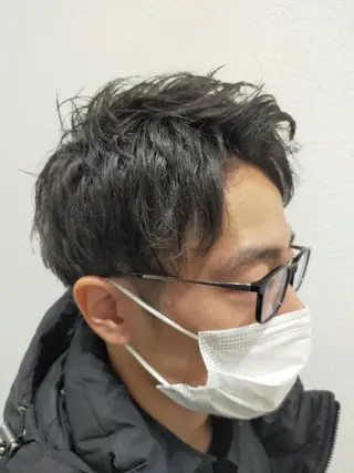 メンズ Ash 店長 木村 和人のヘアスタイル