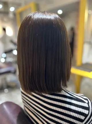 ショート カラー 縮毛矯正／レイヤー／ 🌼mizukiのヘアスタイル