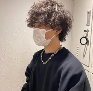 ショート カラー パーマ メンズ 【メンズ特化】 笹目純のヘアスタイル
