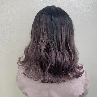 カラー ヘアアレンジ パーマ ネイル ミディアム メンズ キッズ マツエク・マツパ カラー特化サロン Eir心斎橋のヘアスタイル
