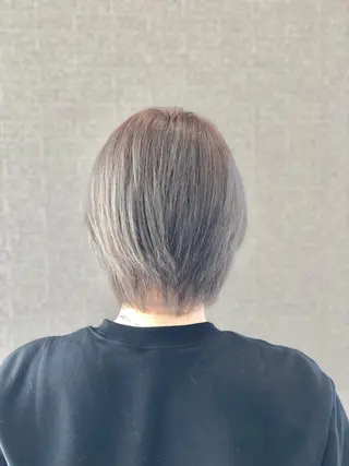 ショート カラー アンドウ ユウ/ レイヤーカット/韓国のヘアスタイル