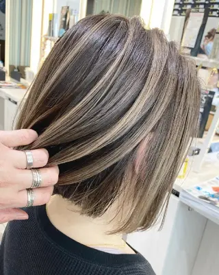 ショート カラー ＡＳＨ大宮/ブリーチ 髪質改善/カラーのヘアスタイル