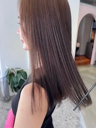 ミディアム カラー 是非可愛くさせて ください🩷sakiのヘアスタイル