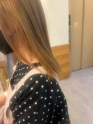 セミロング hair＆make LAMP所属・LAMP mashiroのヘアスタイル