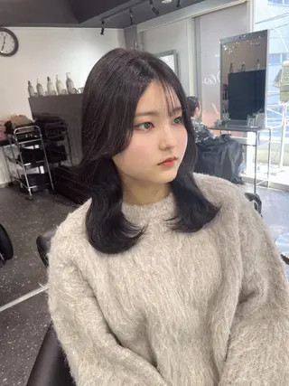 セミロング 髪質改善✨ ULTOWA🌈のヘアスタイル