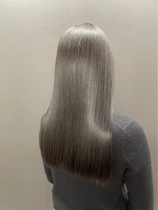 ロング カラー TELAHAIR 副店長 永田のヘアスタイル