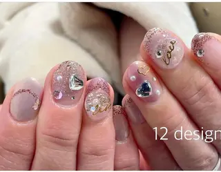 ショート ネイル 12 designのネイルデザイン