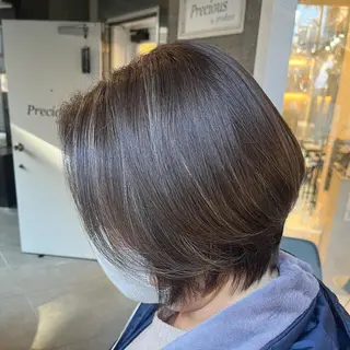 ショート カラー 美容室 HAKUAのヘアスタイル