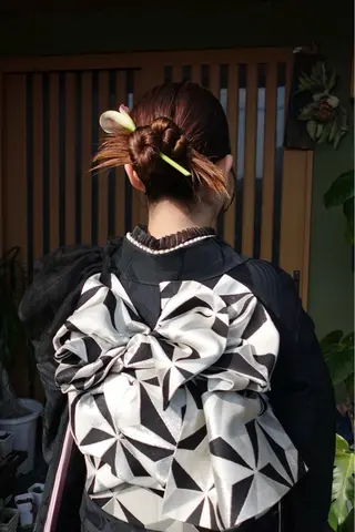 ヘアアレンジ yumemiレイヤー ‎✴︎ 透明感カラーのヘアスタイル