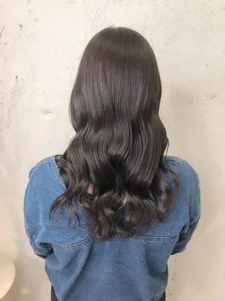セミロング カラー Froom🌻 村上夏菜のネイルデザイン