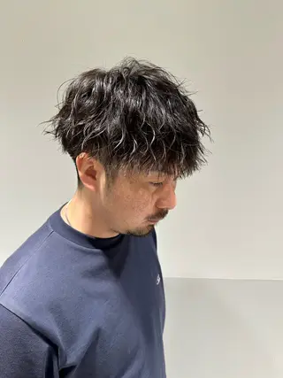 ショート パーマ メンズ SALOWIN大宮 /KYOHEI✂️のヘアスタイル