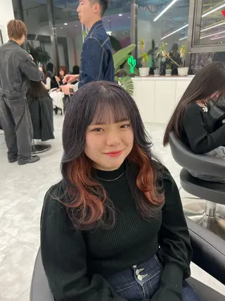 ロング カラー 💖札幌カラー 指名No.1💖玲奈のヘアスタイル