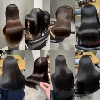 ミディアム カラー 髪質改善ヘアケア 艶髪特化/上田のヘアスタイル