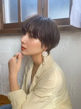 ショート Le'a 谷町🌼 幸村はるひのヘアスタイル