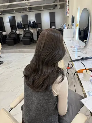 カラー 韓国ヘア🇰🇷艶 カラー/sakuraのヘアスタイル