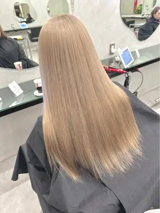 ロング カラー 🦄ハイトーンカラー 🦄まるおしょうのヘアスタイル