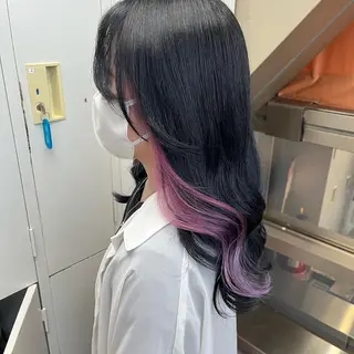 ロング カラー ゆう🫧 透明感/ハイトーンのヘアスタイル