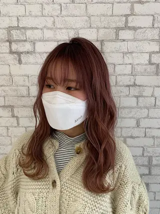 ミディアム カラー 特殊カラー/ブリーチ 道満ゆいなのヘアスタイル