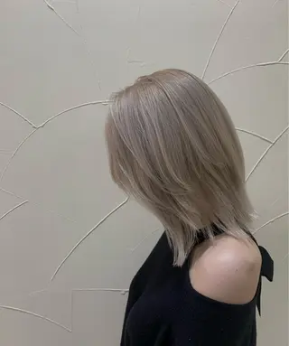 ミディアム カラー 伴藤 寿男のヘアスタイル