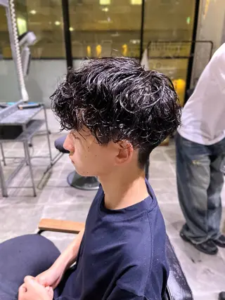 パーマ メンズ UMM daichi メンズパーマのヘアスタイル