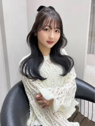 セミロング 髙杉 心のヘアスタイル