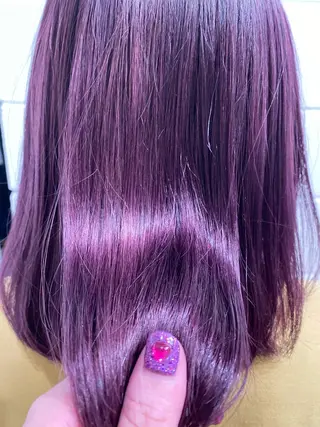 カラー サイレント美容師 アイリィのヘアスタイル