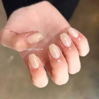 ネイル シンプルネイル Ezura Yumiのネイルデザイン