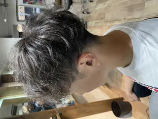 ショート カラー メンズ パーマPrivate SalonNoa名駅のヘアスタイル