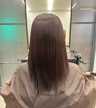 ロング ツヤカラー🧸💫 のりかのヘアスタイル