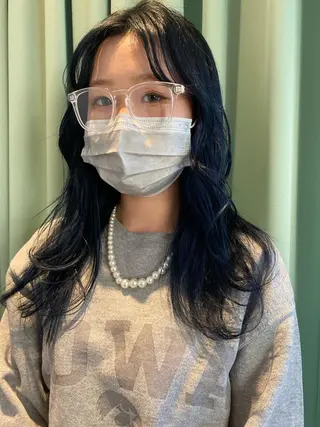 ロング カラー RISAKO レイヤーカット🎀のヘアスタイル