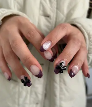 ネイル SEINA_ NAIL🐈‍⬛💗のネイルデザイン