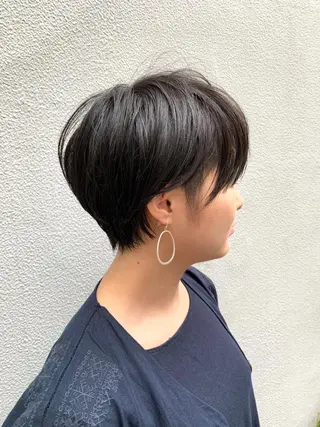 ショート 落合 妙佳のヘアスタイル