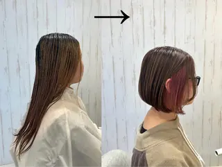 ショート 鈴木 海大のヘアスタイル