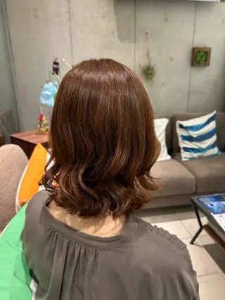 カラー 🎠🤍minami ブリーチ🤍🎠のヘアスタイル
