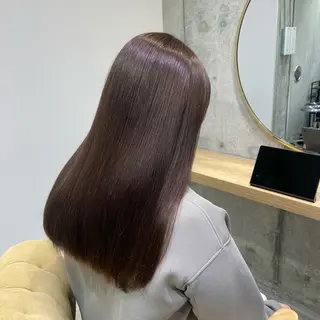 ロング カラー fumi🪞血色感 アップ艶カラーのヘアスタイル