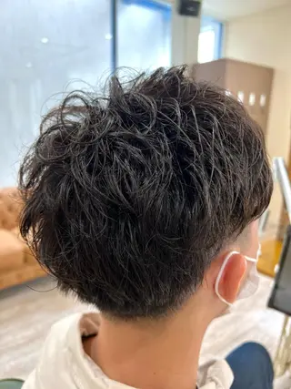 パーマ メンズ 新越谷noble店長 松本拓也▶◀*.のヘアスタイル