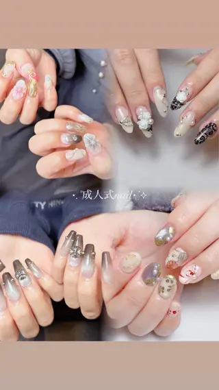 ネイル 佐藤 来夢のネイルデザイン