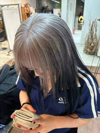 ロング 木村 夢のヘアスタイル