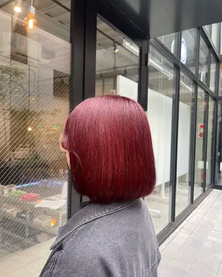 ミディアム カラー NENE/GARTE 代官山/渋谷のヘアスタイル