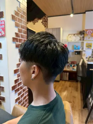 ショート メンズ メンズサロン Aso bee 桑原 剛志のヘアスタイル