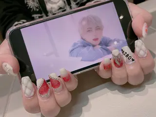 ネイル 長さだし専門店 M2　rikaのネイルデザイン