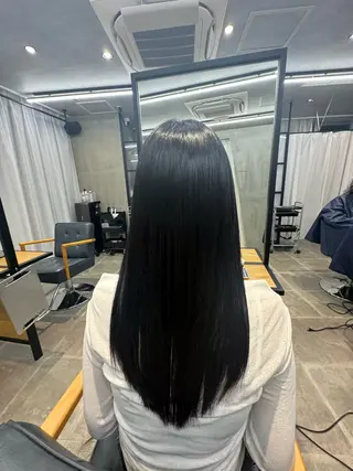 ロング レイヤーカット🏆/ 髪質改善🏆/福本凌のヘアスタイル