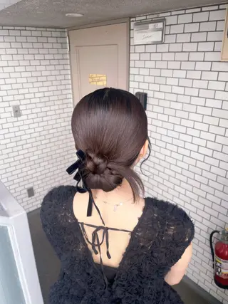 ヘアアレンジ 垢抜けヘアメイク🫧 JURI🪽のヘアスタイル