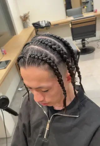 メンズ Le'a所属・渋谷/フェード/ 國分 翔のヘアスタイル